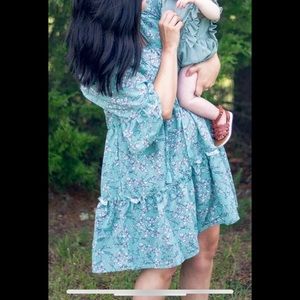 Three Bird Nest tiered dress